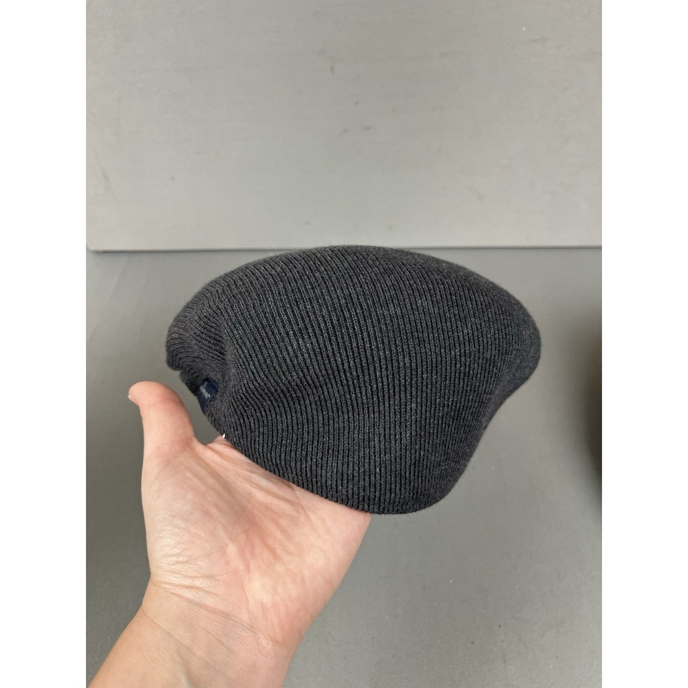 Vintage Kangol Men's Black & Dark Gray Hat Corduroy Made In UK - Size Medium - Picture 3 of 15